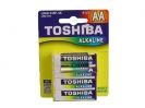 Батерия Тошиба Toshiba AA LR6 ALKALINE